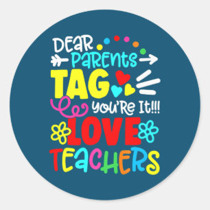 Kinder Lieve Ouders Label Je bent het liefste lera