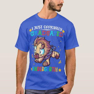 Kinder lion I Officieel gediplomeerd Afstudeerder T-shirt