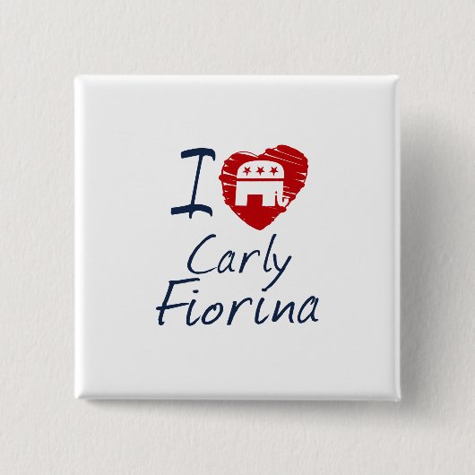 Kinder Love Fiorina 2016 Scribble Design Vierkante Button 5,1 Cm (Voorkant)