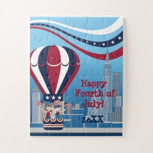 Kinder luchtballon van de Verenigde Staten Legpuzzel