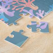 kinder magische krab onder het zee regenboog paste legpuzzel (Zijkant)