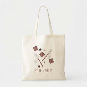 Kinder Marshmallows Chocolade Bibliotheek Boekenta Tote Bag