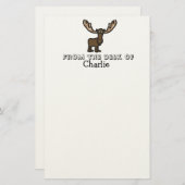 Kinder mazen, aangepast briefpapier (Voorkant / Achterkant)