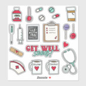 Kinder medische kit sticker (Vel)