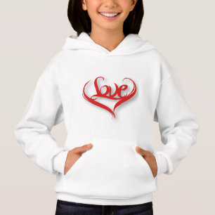 Kinder Meisjes Liefde Hart Hoodies & Sweatshirts
