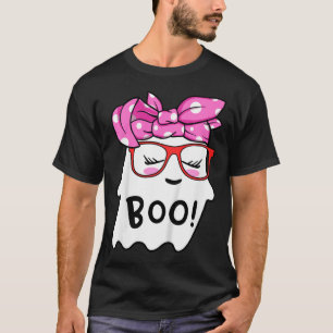 Kinder Meisjes Peuter Happy Halloween Ghost Met Nd T-shirt