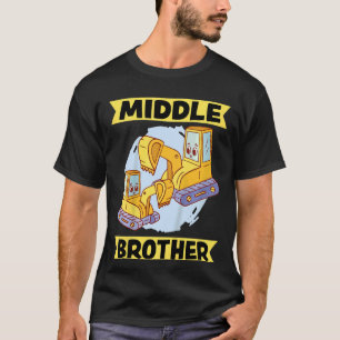 Kinder Midden Brother 2023 Digger Excavator Dredge T-shirt