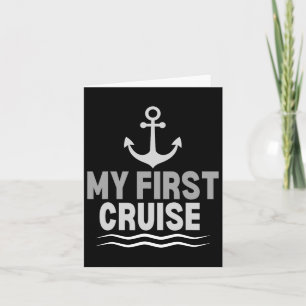 Kinder mijn eerste cruise Ship Anchor Cruising Vac Kaart