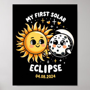 Kinder Mijn Eerste Zonne Verduistering Peuter Jong Poster