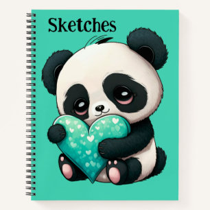 Kinder Mijn Panda Sketch Notitieboek