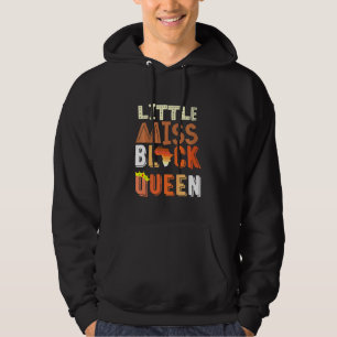 Kinder Miss Black koningin Melanin Brown Skin Gi Hoodie