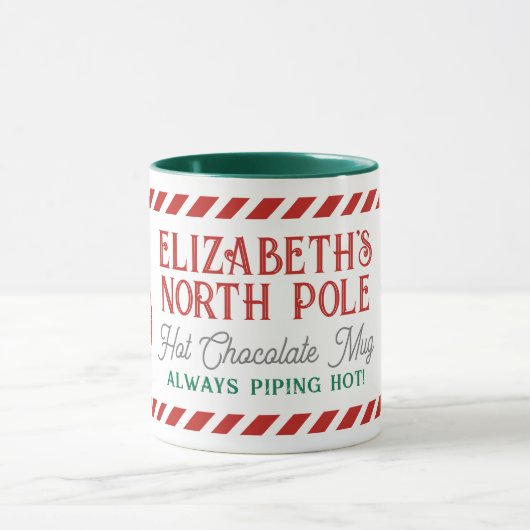 Kinder Mok met speciale noord-pool warme chocolade (Midden)