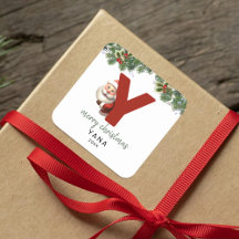 Kinder Monogram Kerst