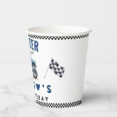 Kinder Monster Celebration Trucks Verjaardag Papieren Bekers (Achterkant)