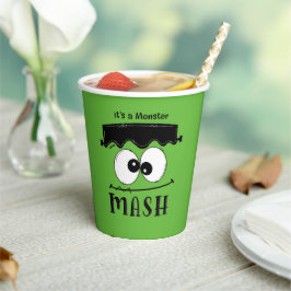 Kinder Monster Mash Halloween Birthday Party Papieren Bekers