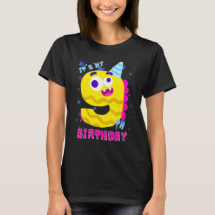 Kinder monster van 9 jaar oud, gelukkig bevallen.  t-shirt