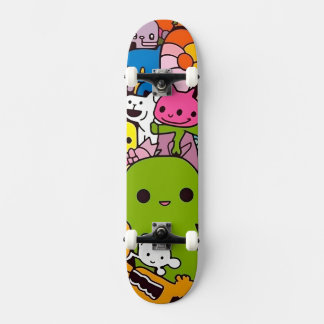 Kinder Monsters Skateboard van Claire Firley