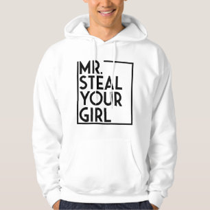 Kinder Mr Steal Uw Meisje Valentijnsdag Jongen Kin Hoodie