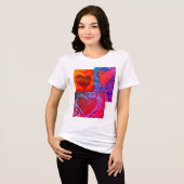 Kinder Multiple Hearts T-shirt (Voorkant volledig)