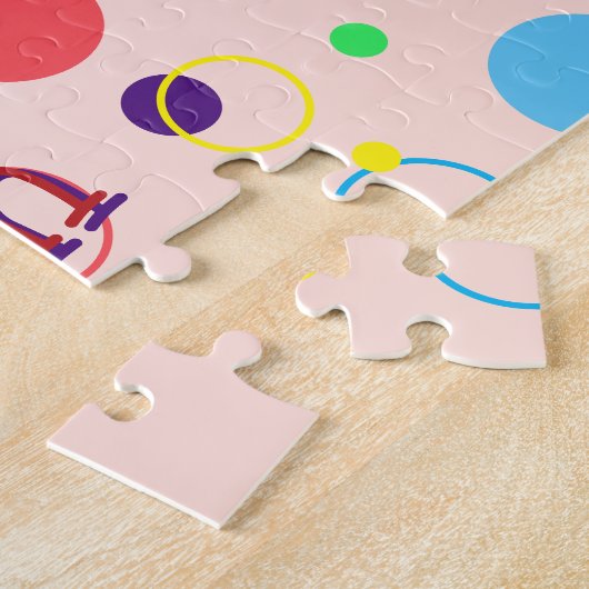 Kinder naam Dinosaur Puzzle Learning Activity Legpuzzel (Zijkant)