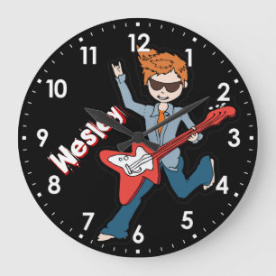 Kinder naam rockstar guitar boy naam klok