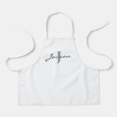 Kinder naam simpel schort (Voorkant)