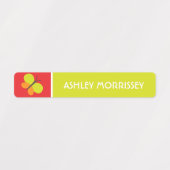 Kinder naam van Cute Colorful Butterfly Labels (Design 2)