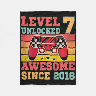 Kinder niveau 7 Niet-vergrendelde videogame 7e ge Fleece Deken