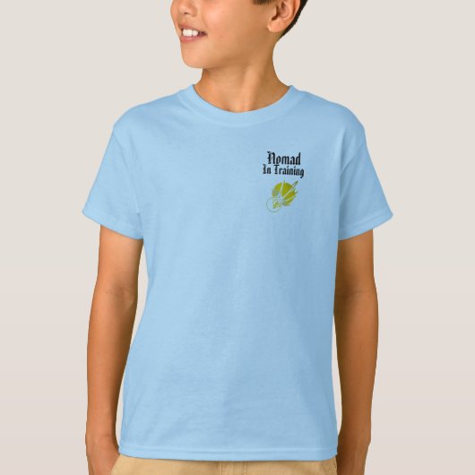 Kinder Nomad In Training T-shirts (Voorkant)
