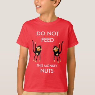 Kinder Noten Allergie Waarschuwing T-shirt