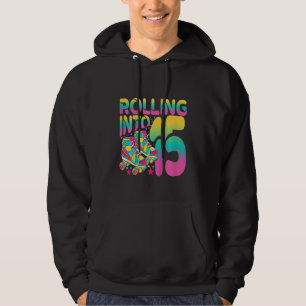Kinder omloop naar 15 Happy 15th Birthday Roller S Hoodie