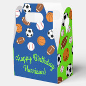 Kinder ongeval bij sportpartij bedankdoosjes (Geopend)