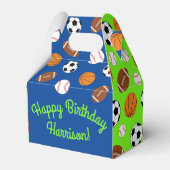 Kinder ongeval bij sportpartij bedankdoosjes (Voorkant Zijde)