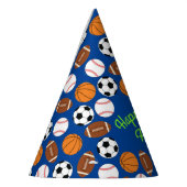 Kinder ongeval bij sportpartij feesthoedjes (Links)