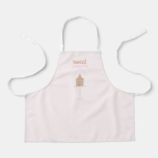 Kinder ontbijtkoek Decoratieve Partij Apron Schort (Voorkant)