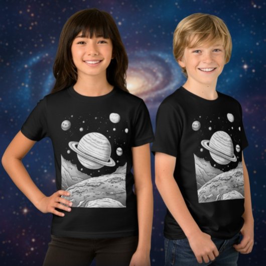 Kinder Outer Space Adventure T-shirt
