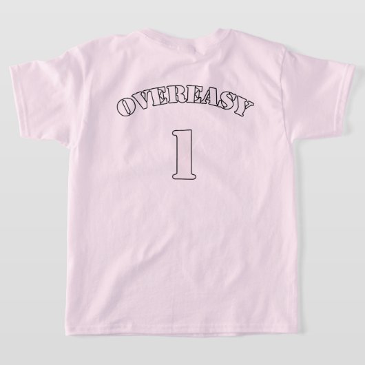 Kinder Overeasy shirt (Laag Achter)