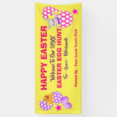 Kinder paaseierwt spandoek (Verticaal)