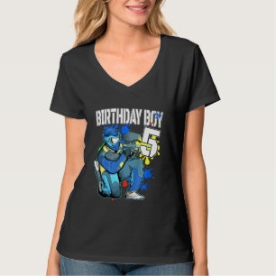 Kinder Paintball Birthday Boy 5 Year Old Boys 5th  T-shirt