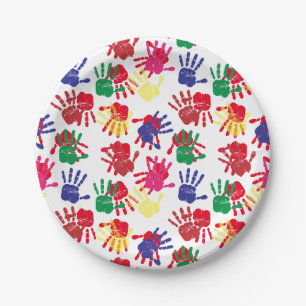 Kinder Painting Birthday Party Papieren Bordje