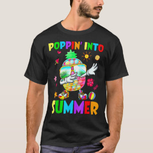 Kinder papaver in de zomerPop Het anananas student T-shirt
