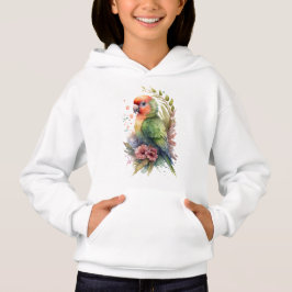 Kinder papegaai Hooded Sweatshirt