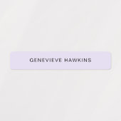 Kinder Pastel Name Labels (Design 1)