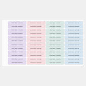 Kinder Pastel Name Labels (Vel)