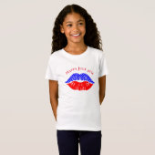 Kinder patriottische T-shirt (Voorkant volledig)