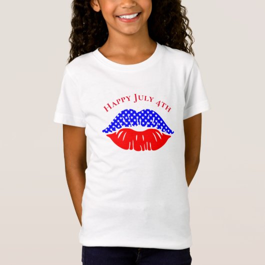 Kinder patriottische T-shirt (Voorkant)