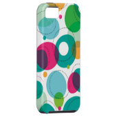Kinder patroon rond belletjes Case-Mate iPhone case (Back/Rechts)