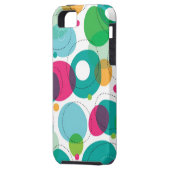 Kinder patroon rond belletjes Case-Mate iPhone case (Achterkant Links)