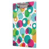 Kinder patroon rond belletjes klembord (Links)