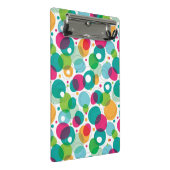 Kinder patroon rond belletjes mini klembord (Schuin)